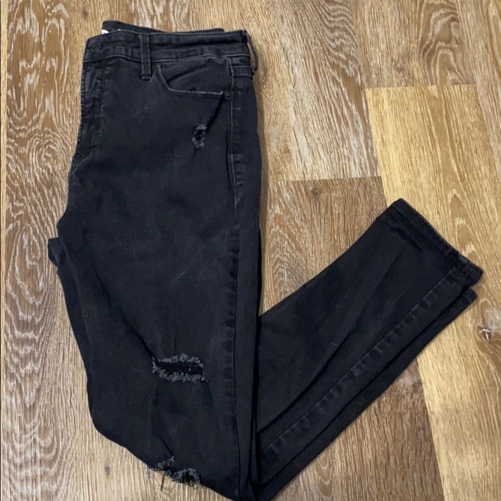 Black Ripped Jeans